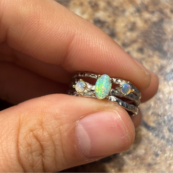 opal ring S925 - Picture 1 of 7